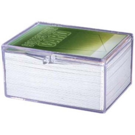 UP CAJITA METACRILATO BISAGRA PARA 100 CARTAS