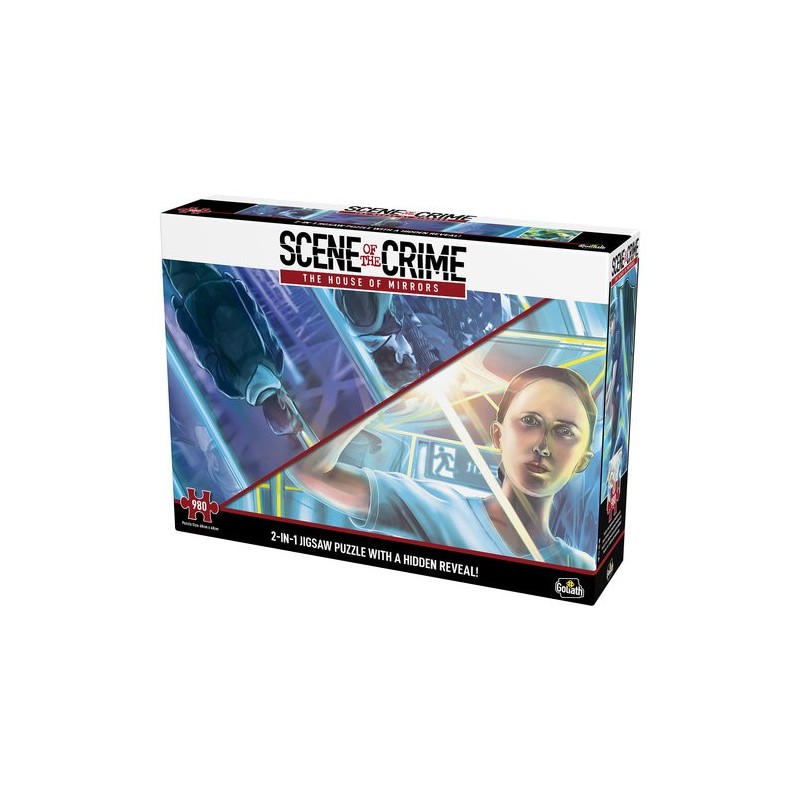 ESCENA DEL CRIMEN PUZLE MISTERIO 980 CASA ESPEJOS