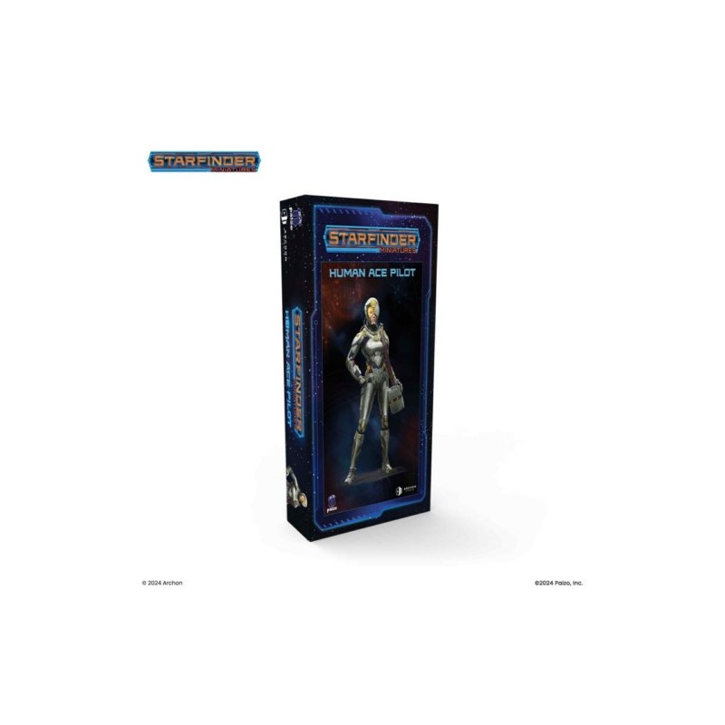 STARFINDER MINIATURAS :HUMAN ACE PILOT