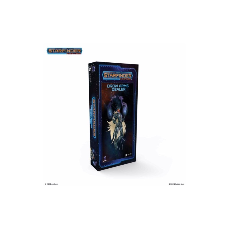 STARFINDER MINIATURAS :DROW ARMS DEALER