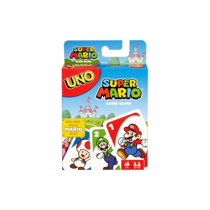 JUEGO UNO SUPER MARIO BROS MATTEL