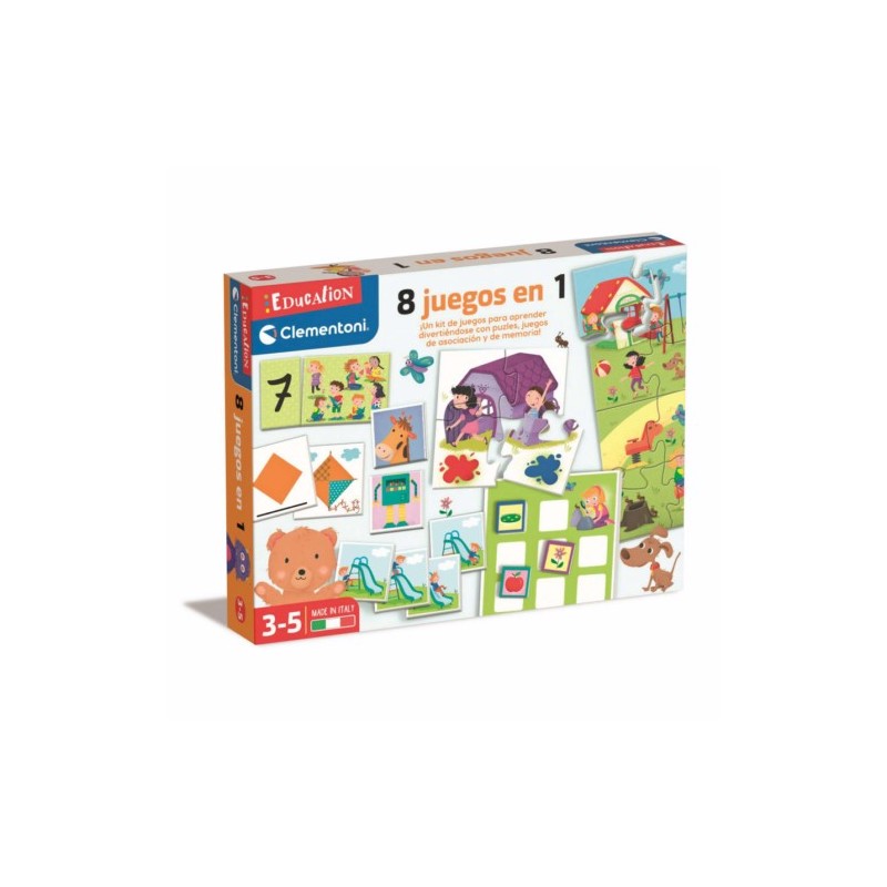 8 JUEGOS EN 1