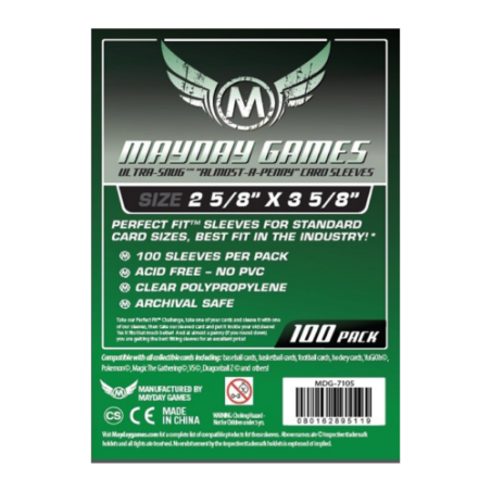 FUNDA MAYDAY ULTRA SNUG MAGIC / POKEMON ECONOMICA 63.5 x 88 mm (