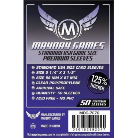 FUNDA PREMIUM MAYDAY STANDARD USA 56 X 87 (50)