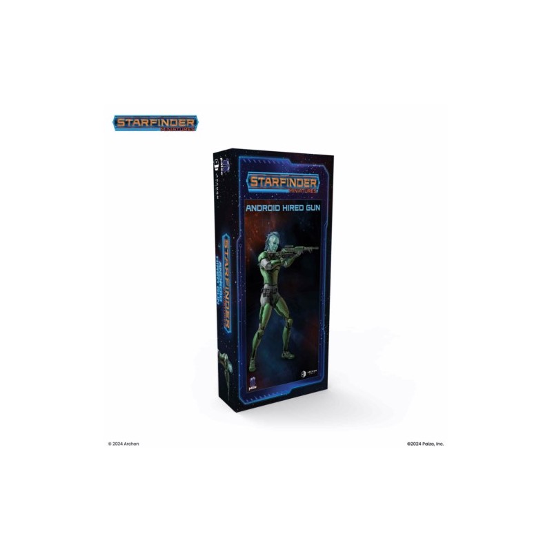 STARFINDER MINIATURAS :ANDROID HIRED GUN