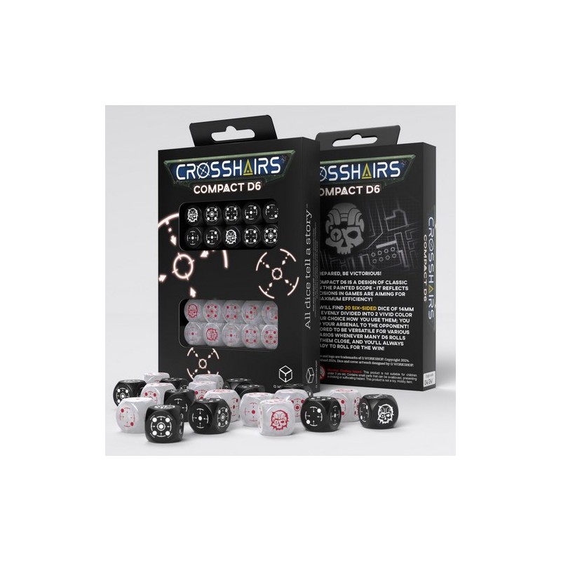 QW DADOS COMPACT D6 BLACK PEARL