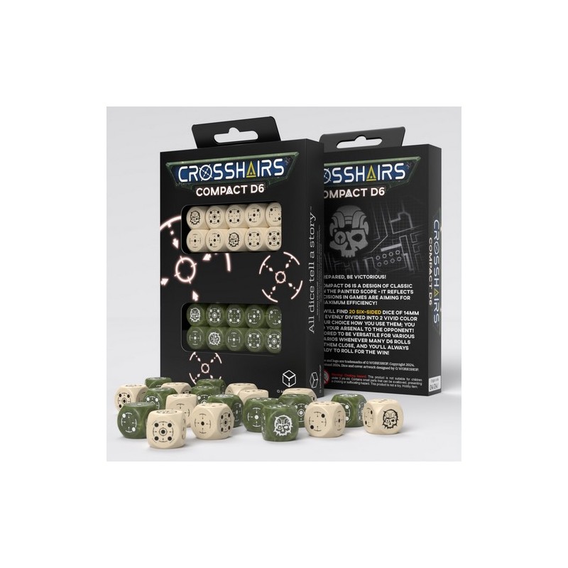 QW DADOS COMPACT D6 BEIGE OLIVE