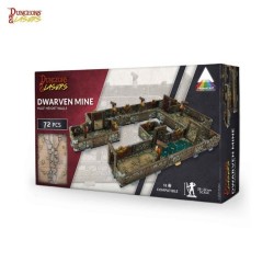 DUNGEON & LASERS: DWARVEN MINE PRISMA*PRE PINTADO *