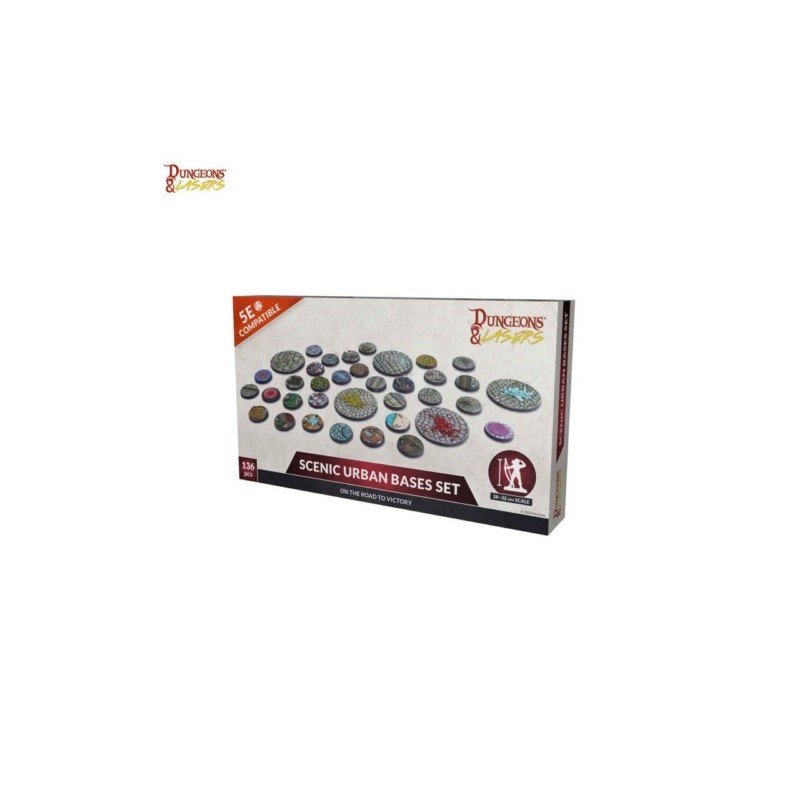 DUNGEON & LASERS: SCENIC URBAN BASES SET