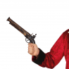 Pistolón Trabuco de 28 cm | Complemento para Disfraz de Pirata - PVC