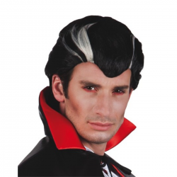 Peluca Vampiro Adulto - Complemento Perfecto para tu Disfraz