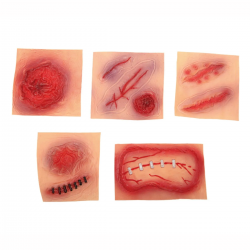 Cicatrices de Goma Postizo - Modelo Surtido para Efectos Especiales