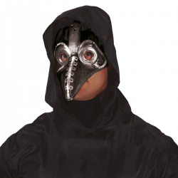 Máscara de la Peste Negra en PVC para disfraces de Halloween