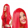 Peluca Melena Roja para adulto ideal para Halloween y fiestas