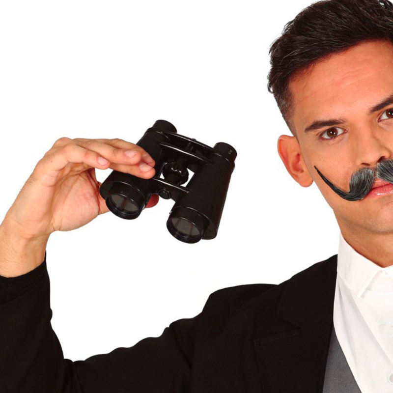 Prismaticos negros 12 x 14 cms.