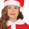 Disfraz de Mamá Noel infantil para niña - Vestido con sombrero y cinturón.