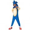 Disfraz Infantil de Sonic the Hedgehog Classic con jumpsuit y accesorio de cabeza. Ideal para niños fanáticos del personaje.