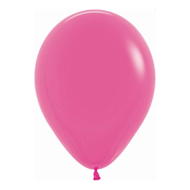 Globo Látex R12 Sempertex Fashion Sólido Fucsia 30cm (Bolsa de 50 unidades)