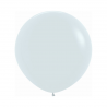 Globo Látex R36 Sempertex Fashion Blanco de 90 cm, ideal para decoraciones elegantes y destacadas.