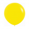Globo Látex R36 Sempertex Fashion Amarillo de 90 cm, ideal para decoraciones llenas de color y energía.