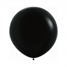 Globo Látex R36 Sempertex Fashion Negro de 90 cm, ideal para decoraciones elegantes y sofisticadas.