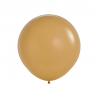 Globo Látex R36 Sempertex Fashion Latte de 90 cm, ideal para decoraciones cálidas y elegantes.