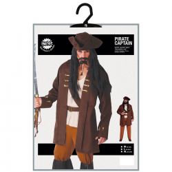 Disfraz de Capitán Pirata Adulto