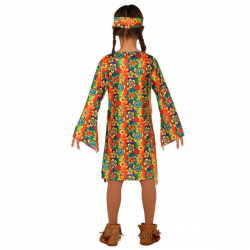 Disfraz de Hippie Niña
