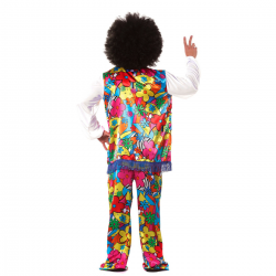 Disfraz Hippie Rainbow para Hombre
