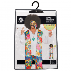 Disfraz Hippie Rainbow para Hombre