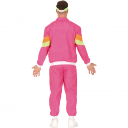 Disfraz de Chándal Rosa Neón