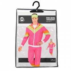 Disfraz de Chándal Rosa Neón