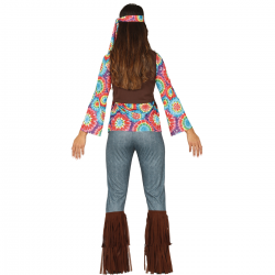 Disfraz de Hippie Mujer