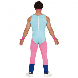 Disfraz Monitor Aerobic con Sorpresa Adulto