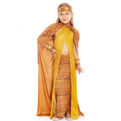 Disfraz Tribal Africana para Niña