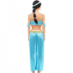 Disfraz de Princesa Árabe Azul para Mujer