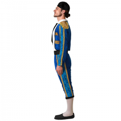 Disfraz de Torero Azul para Hombre