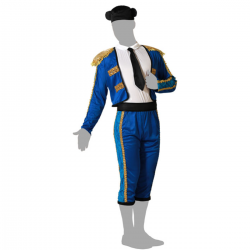 Disfraz de Torero Azul para Hombre