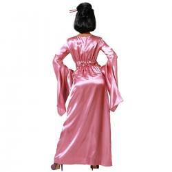 Disfraz de Kimono Japonés Rosa para Mujer