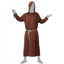 Disfraz de Monje Marrón para Hombre