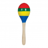Maraca Multicolor de Madera