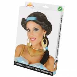 Peluca Princesa del Desierto Adulto
