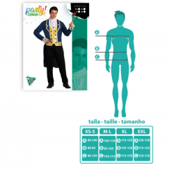 Disfraz de Príncipe Azul para Hombre