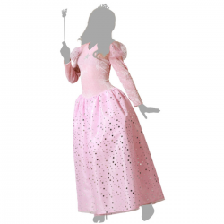 Disfraz de Hada Madrina Rosa para Mujer