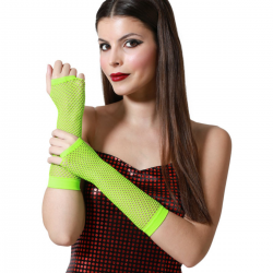 Guantes de Rejilla Verdes