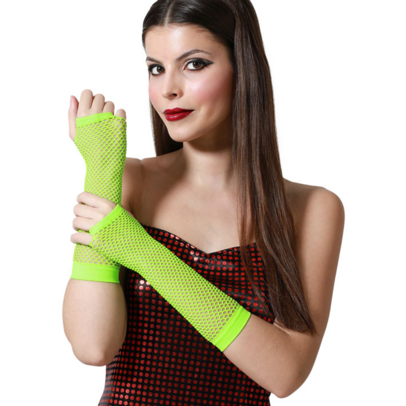 Guantes de Rejilla Verdes