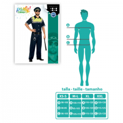 Disfraz de Policía Local para Hombre