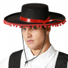 Sombrero Cordobés Negro 36 cm