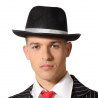 Sombrero de Gánster Negro para Adulto