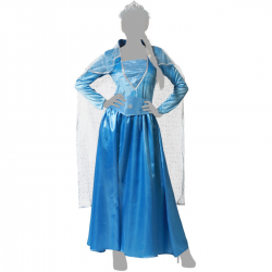 Disfraz de Princesa Azul para Mujer